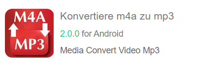 Media Convert Video Mp3 für Android