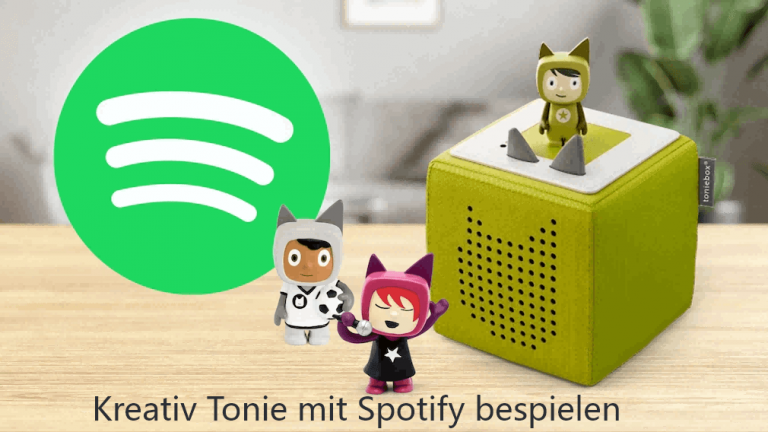 Kreativ Tonie bespielen mit Spotify - komplette Anleitung 2023