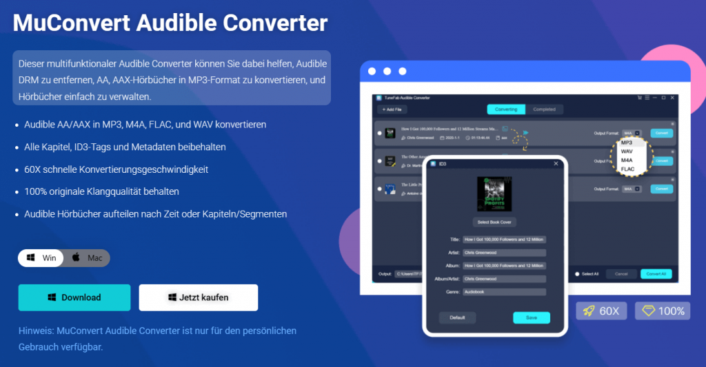 MuConvert Audible Converter herunterladen
