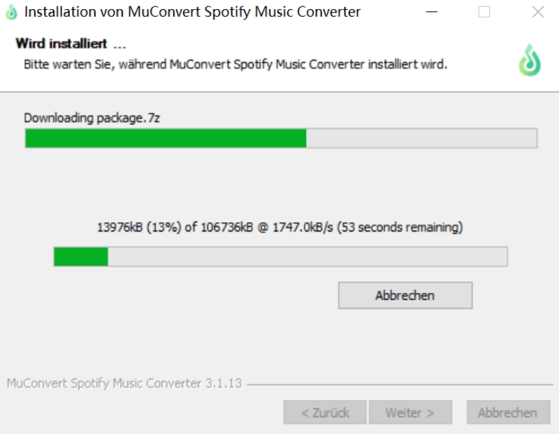 Install MuConvert Spotify Music Converter
