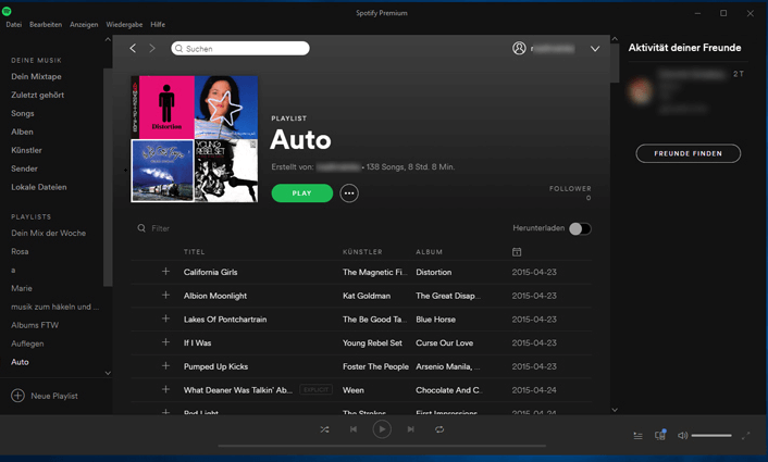 Spotify Playlist auf PC downloaden